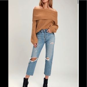 Lulu’s Carmichael Off-the-Shoulder Sweater